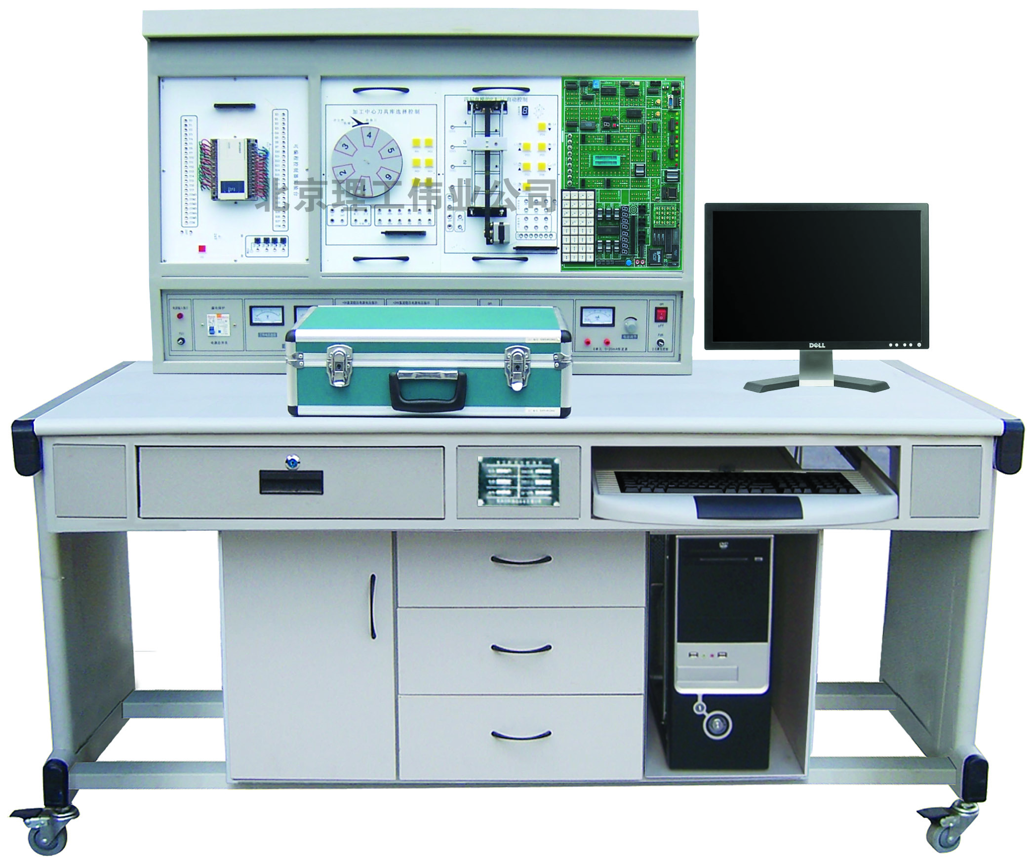 LGS-01B PLC可編程控制系統(tǒng)、單片機實驗開發(fā)系統(tǒng),自動控制原理綜合實驗裝置